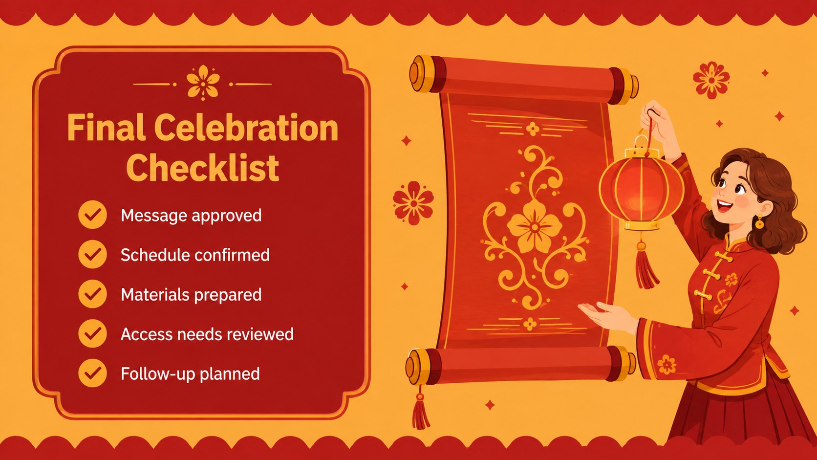 2036 Dragon Year Celebration Theme presentation template, slide 13