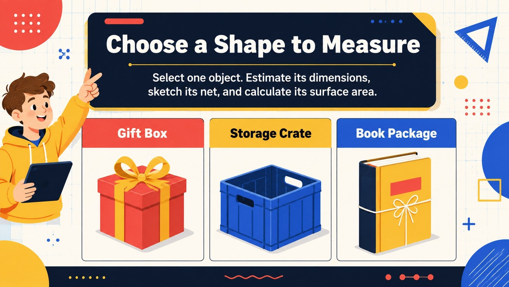 3D Measurement and Scale Math Slides presentation template, slide 13