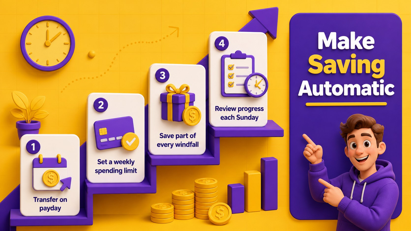 3D Personal Savings Planner presentation template, slide 10