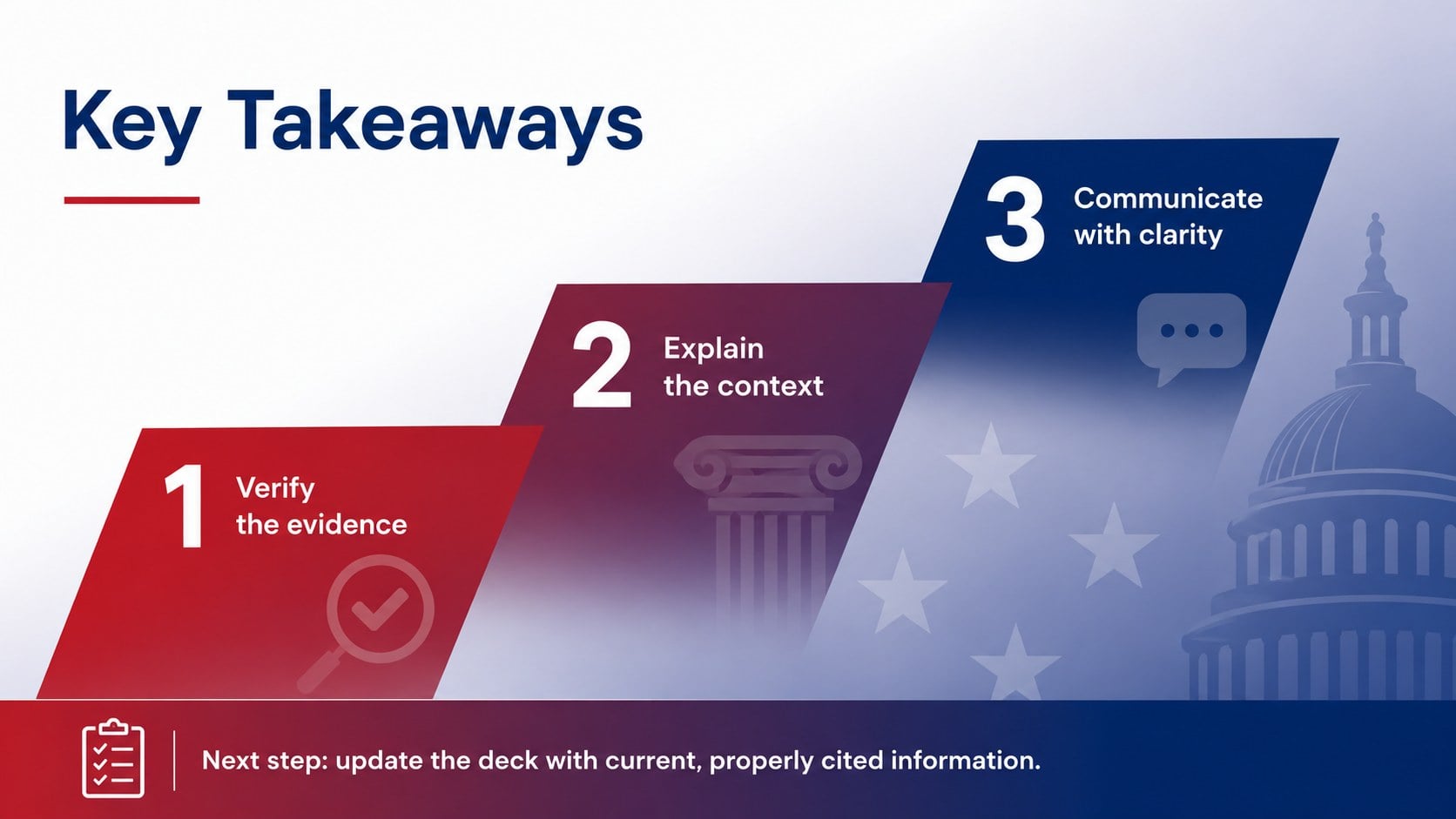 American Voting Insights Deck presentation template, slide 14