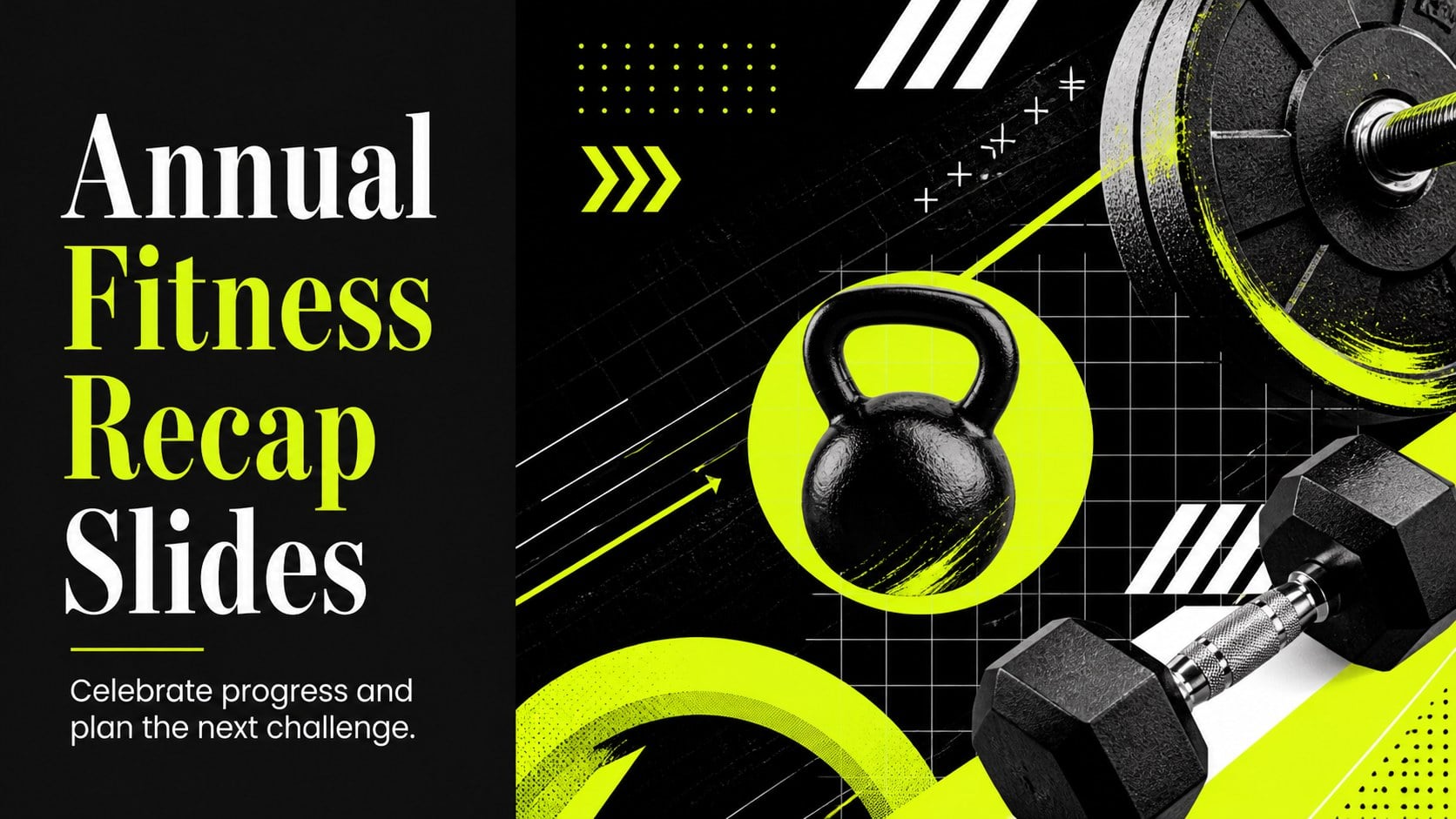 Annual Fitness Recap Slides