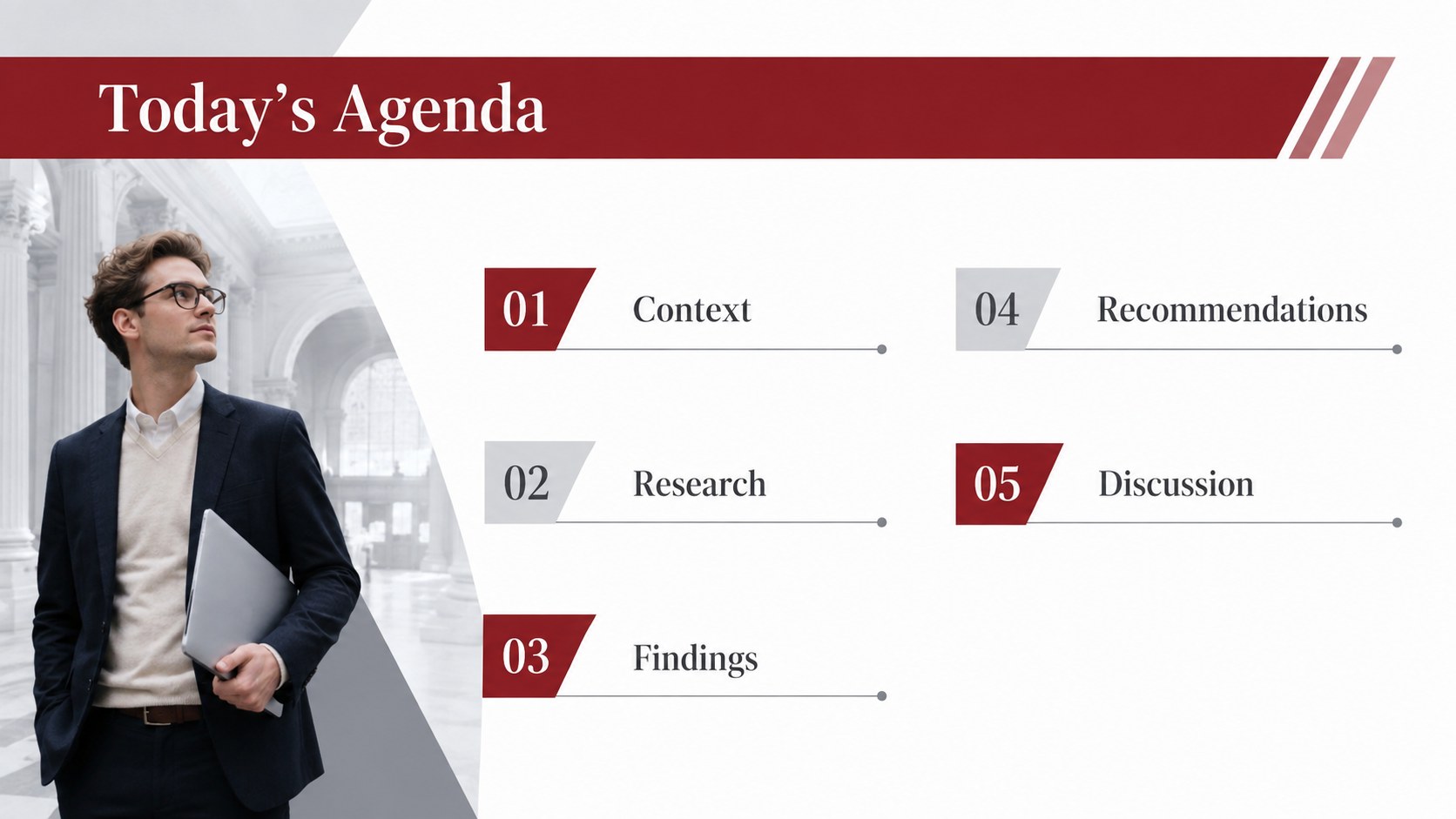 Arizona Campus Project Presentation presentation template, slide 13