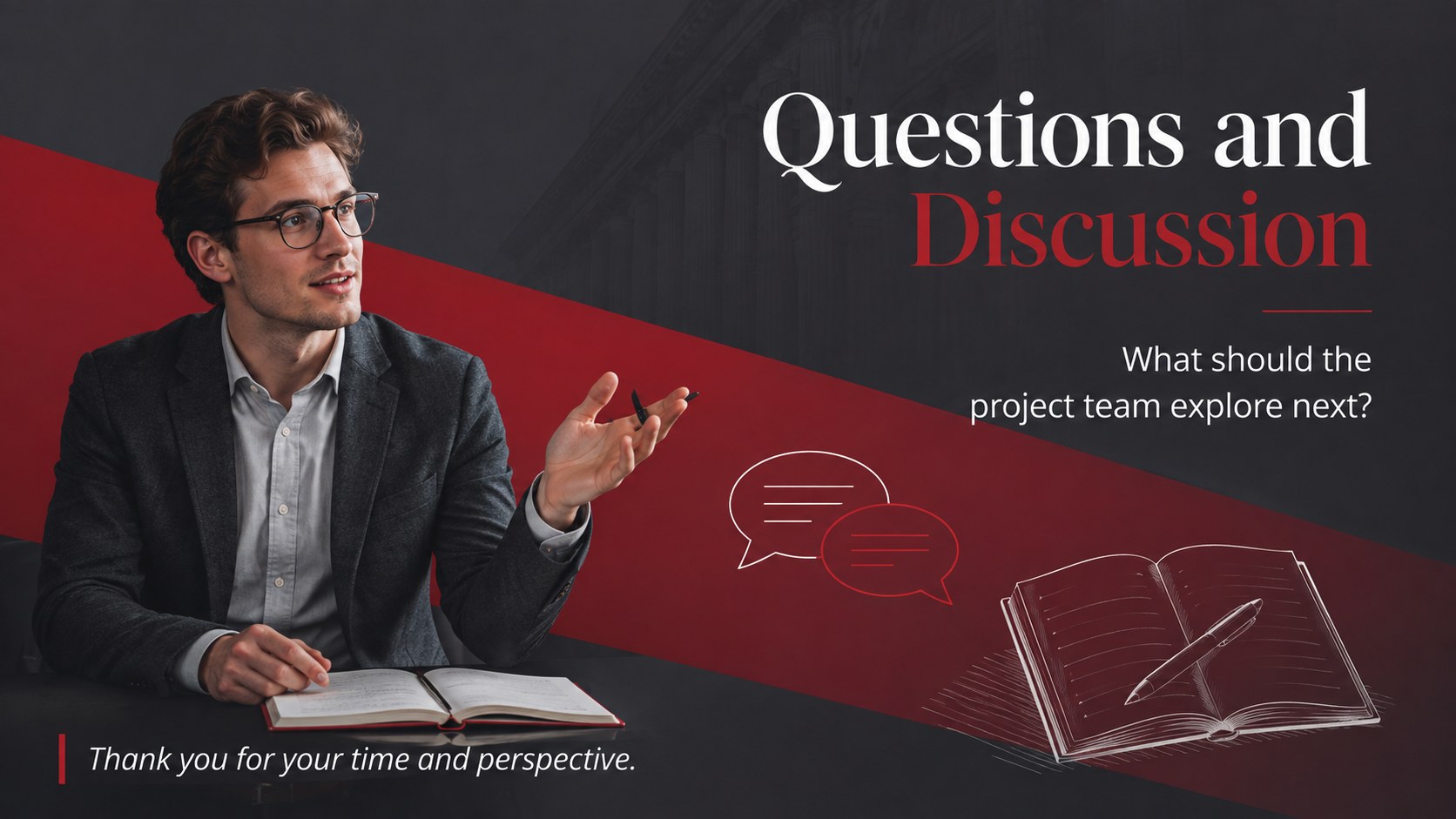 Arizona Campus Project Presentation presentation template, slide 15