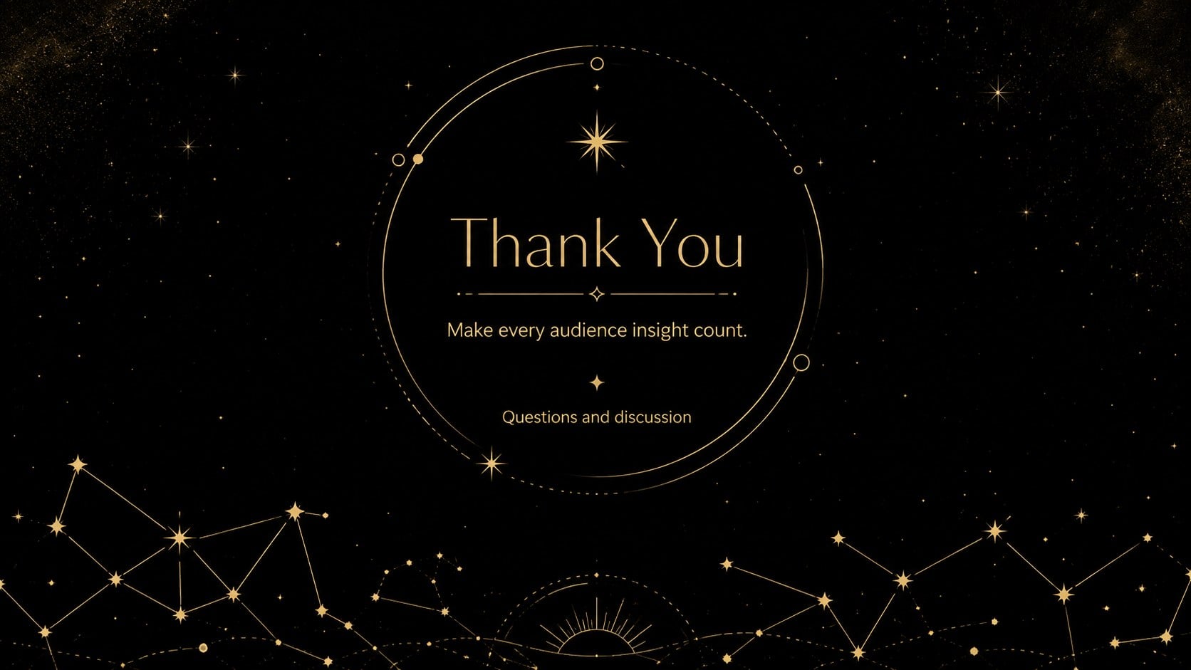 Astrology Audience Insights Deck presentation template, slide 15