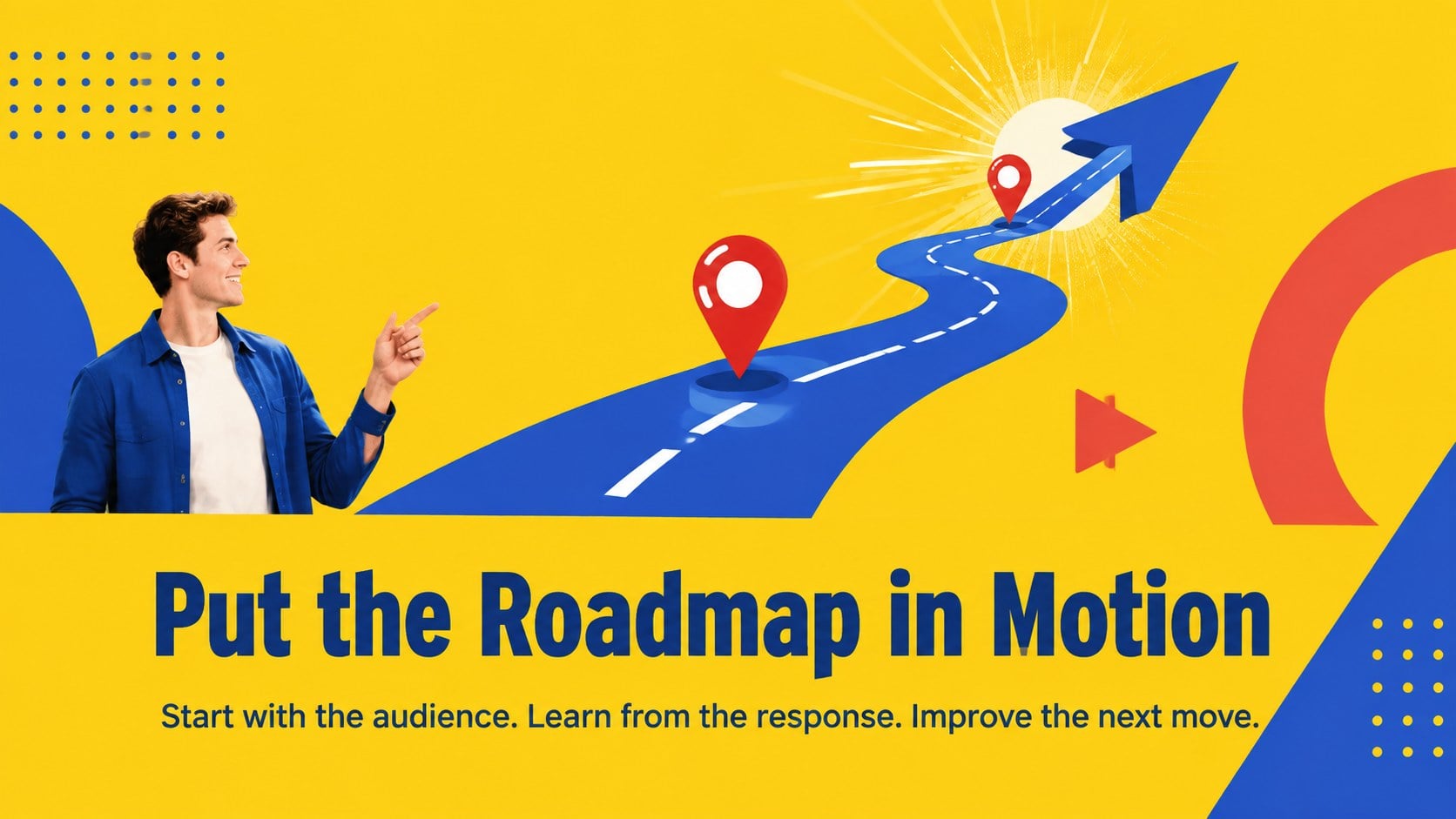 Audience-First Social Media Roadmap presentation template, slide 16