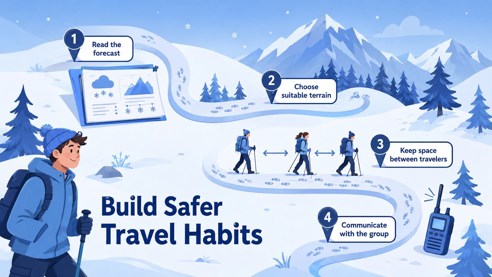 Avalanche Safety Lesson Slides presentation template, slide 12