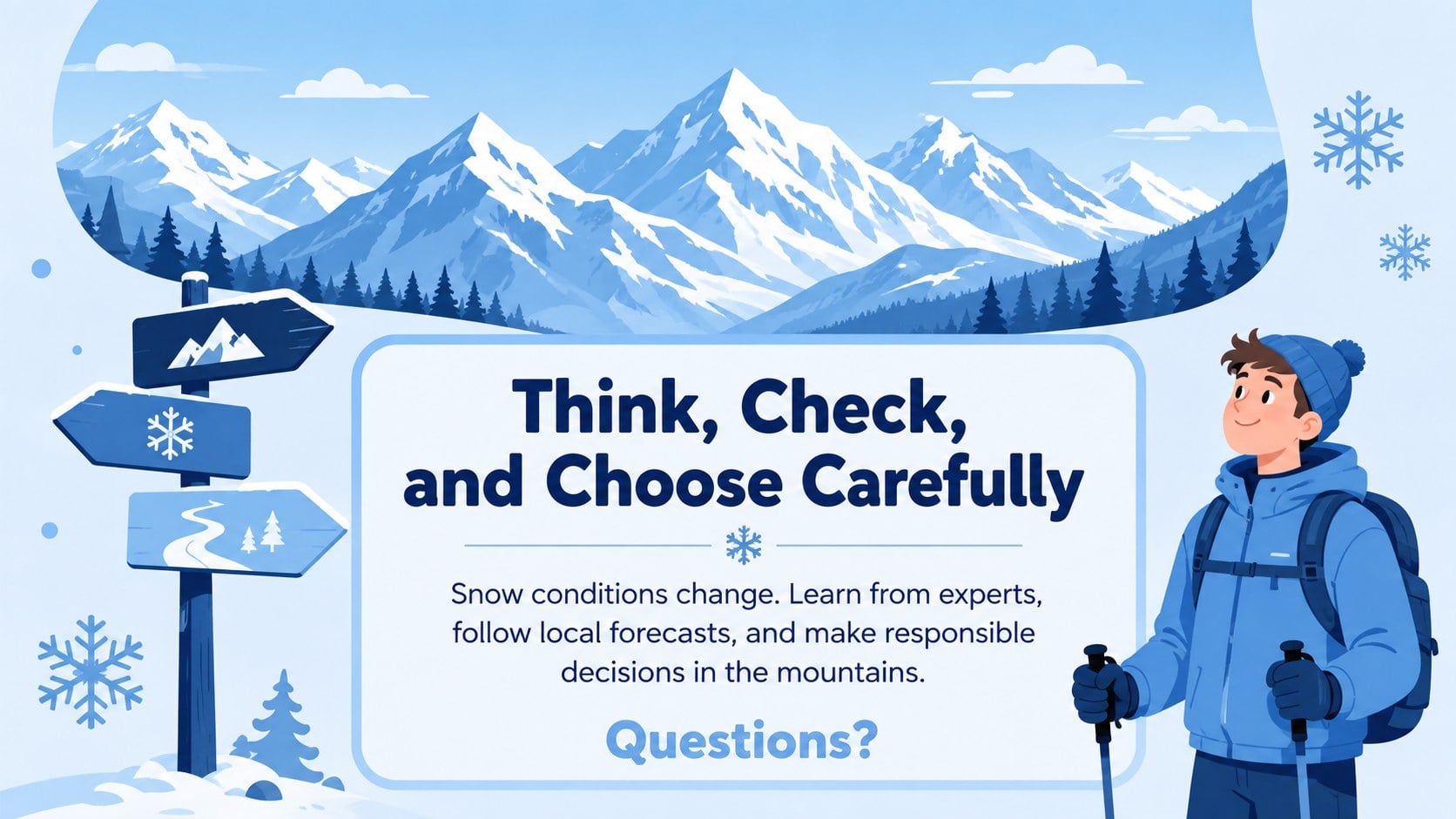 Avalanche Safety Lesson Slides presentation template, slide 15