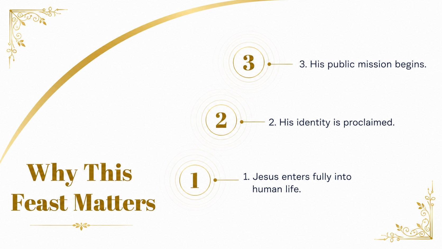 Baptism Sunday Worship Deck presentation template, slide 10