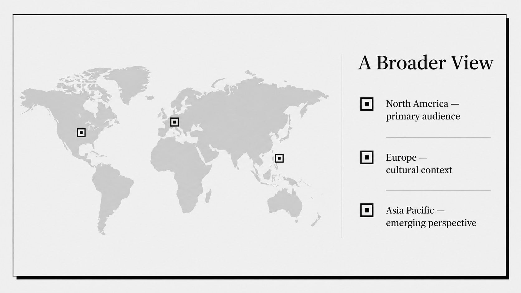 Modelo de apresentação Slides Editoriais em Preto e Branco, slide 14