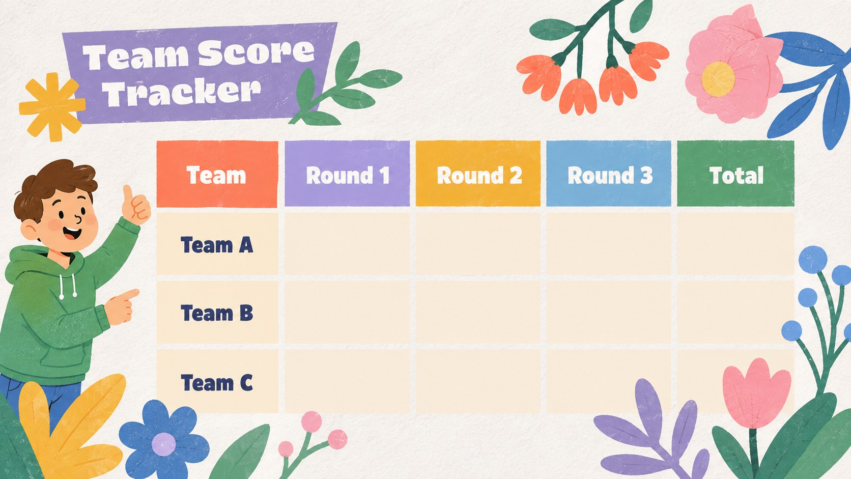 Blooming Verb Practice Challenge presentation template, slide 13