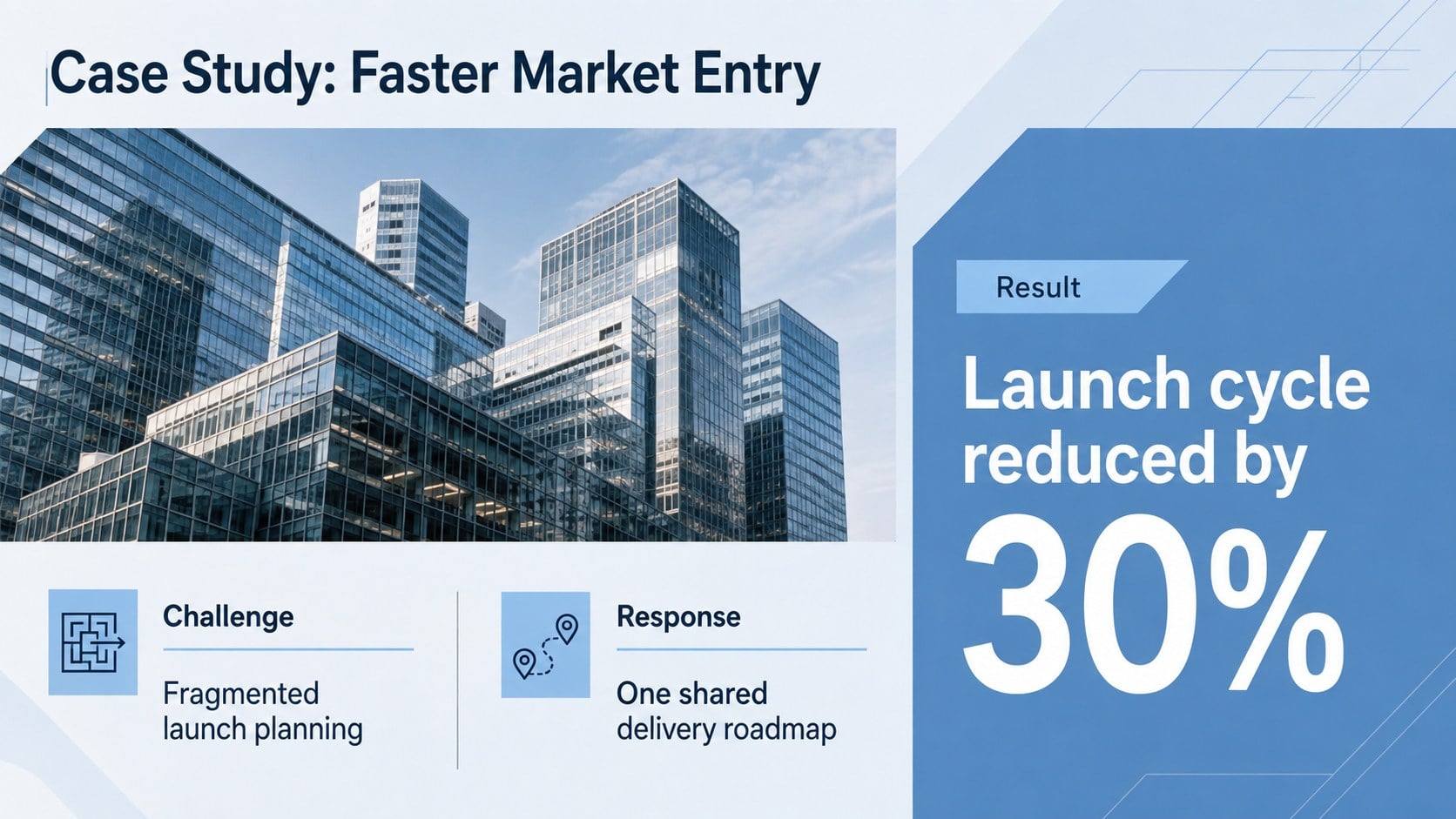 Blue Corporate Photo Deck presentation template, slide 11