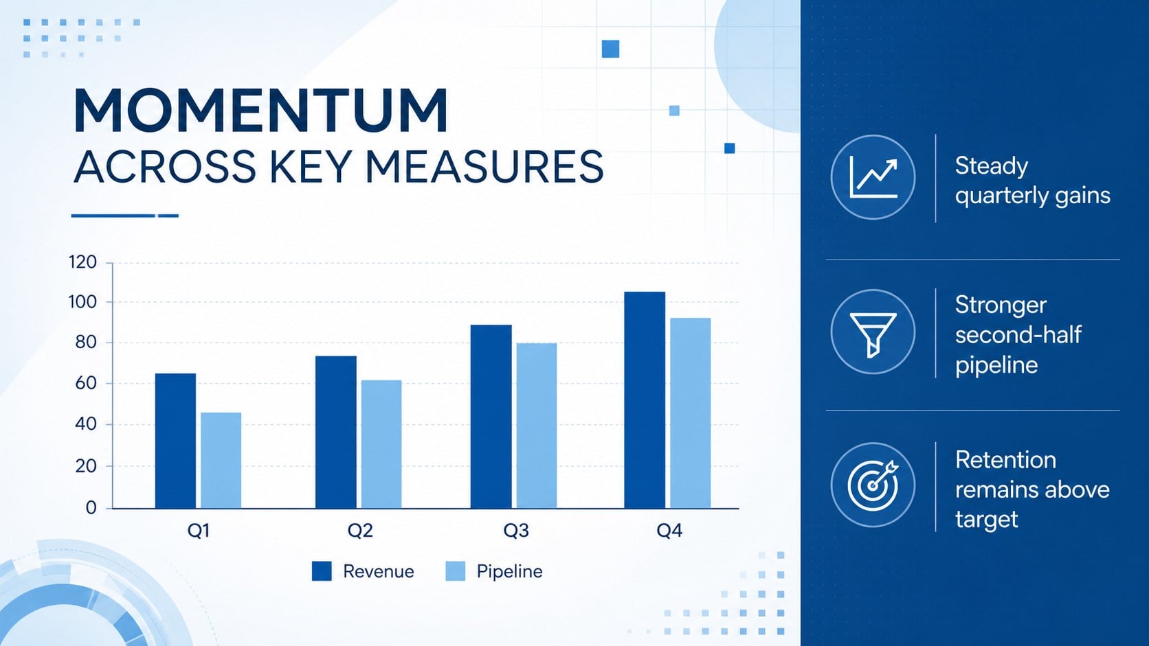 Blue Corporate Photo Deck presentation template, slide 13