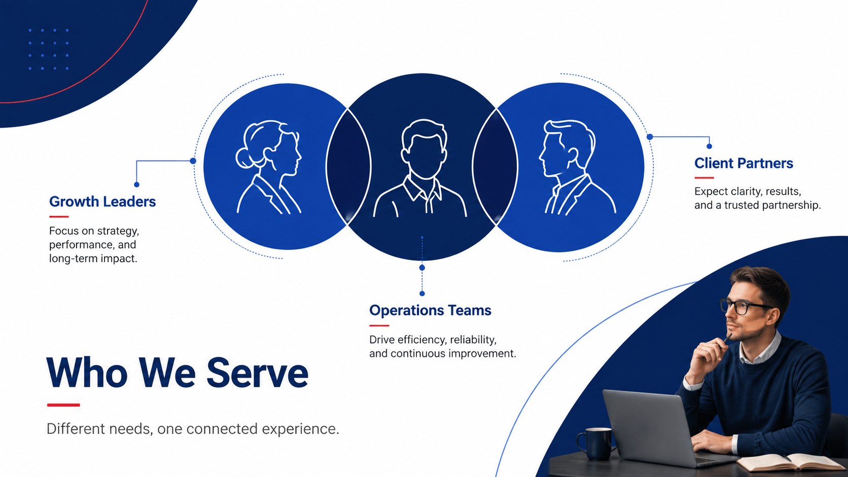 Blue Ripple Business Slides presentation template, slide 11