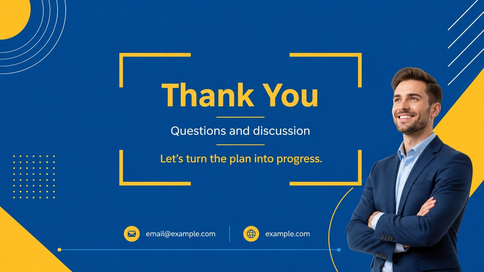 Bold Business Briefing Theme presentation template, slide 16