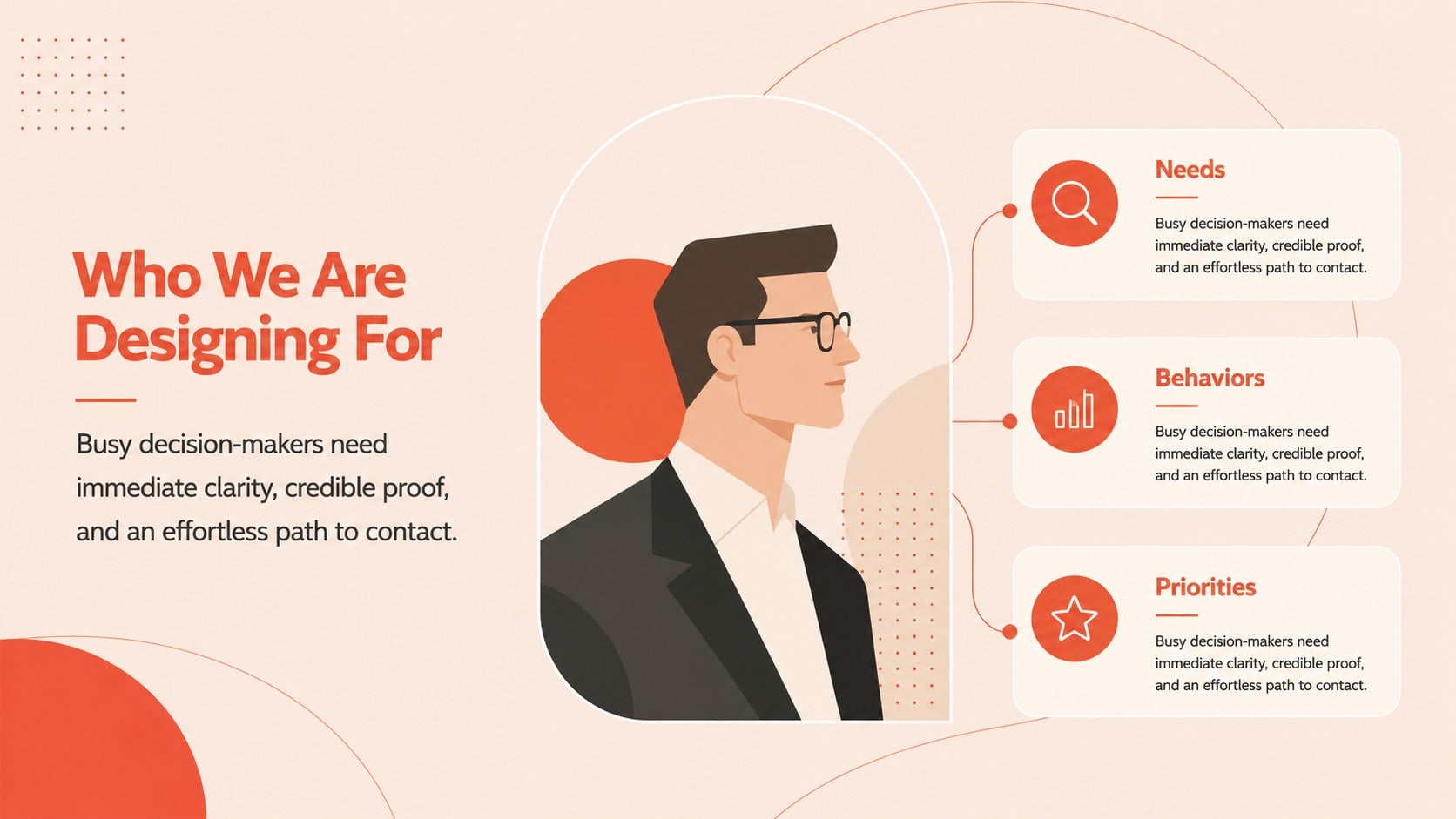 Bold Geometric Website Proposal Deck presentation template, slide 5