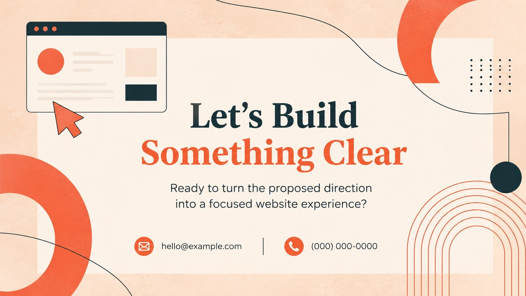 Bold Geometric Website Proposal Deck presentation template, slide 15