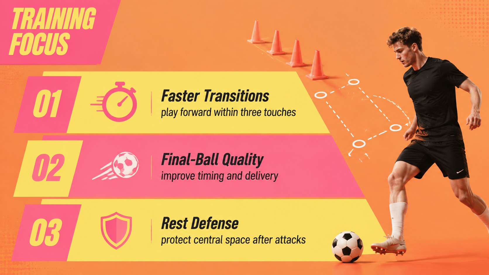 Modelo de apresentação Destaque da Temporada de Futebol, slide 12
