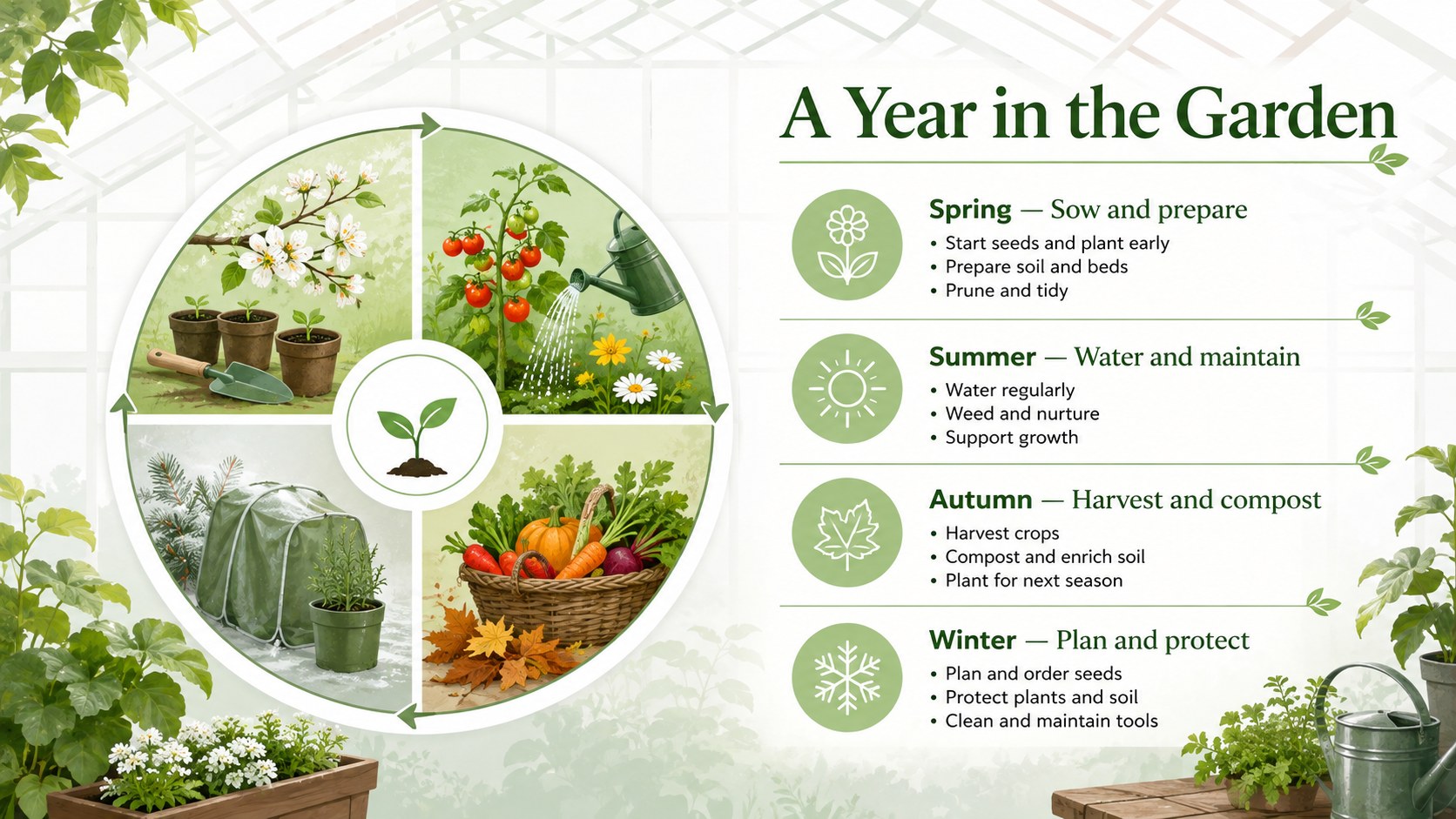 Botanical Sustainability Presentation Kit presentation template, slide 12