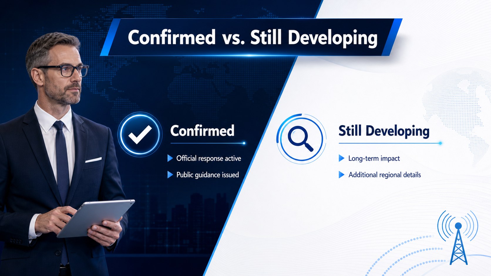 Breaking News Briefing Slides presentation template, slide 10