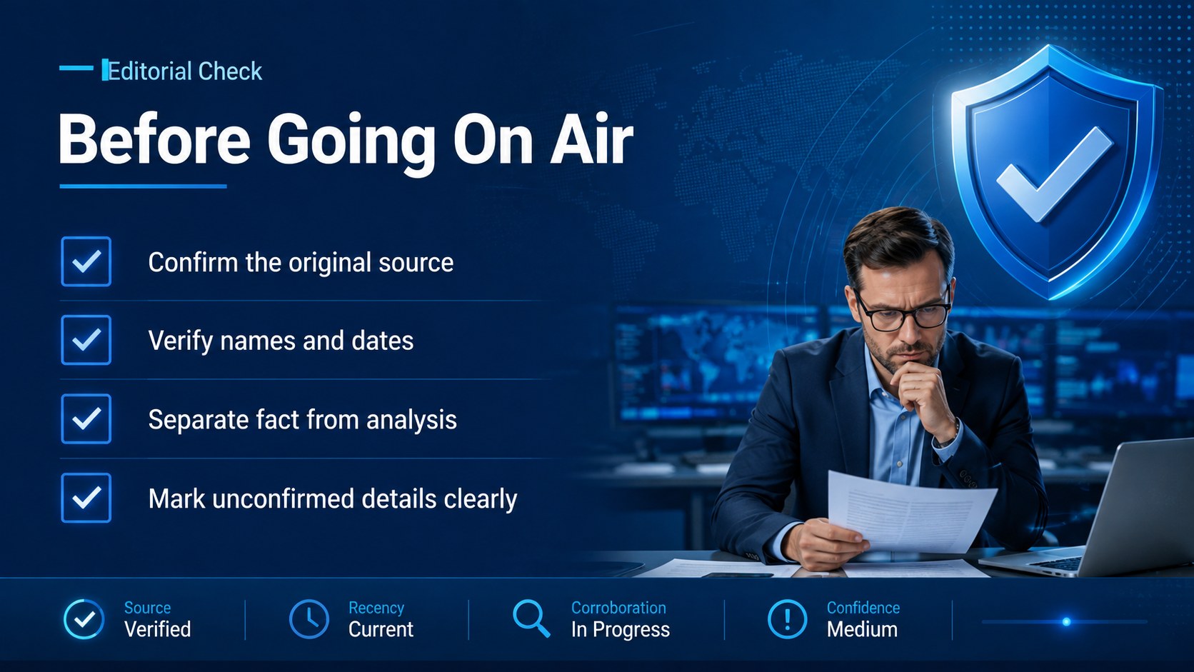 Breaking News Briefing Slides presentation template, slide 13