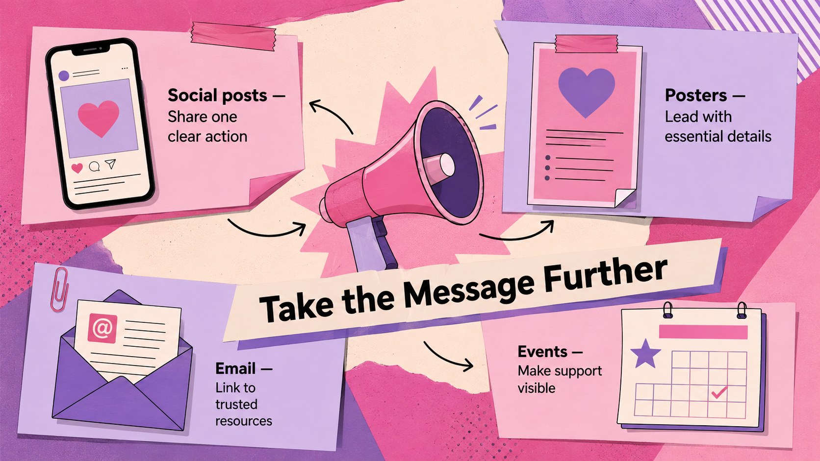 Breast Cancer Outreach Brochure Theme presentation template, slide 11