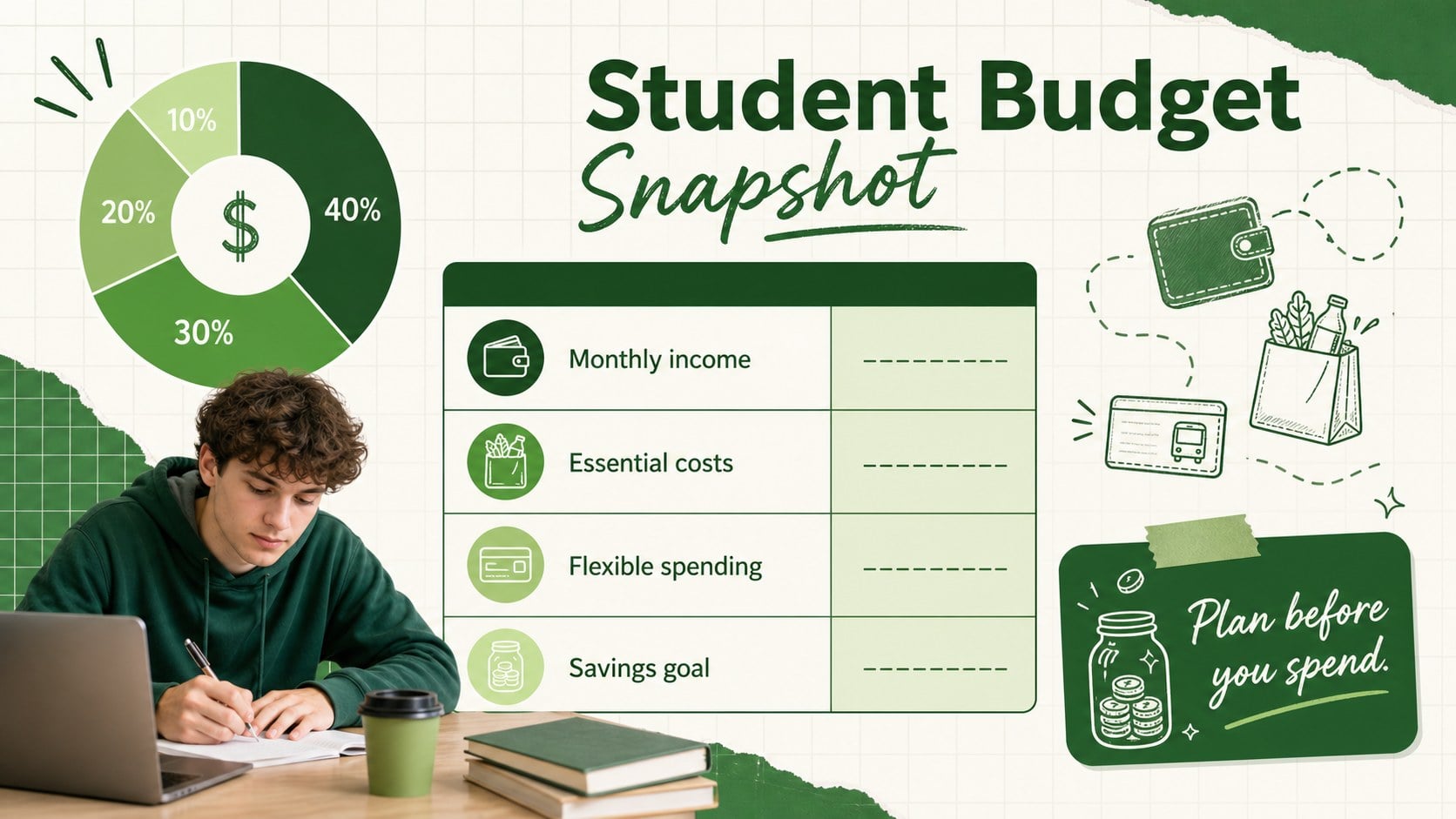 Campus Experience Planner Slides presentation template, slide 10