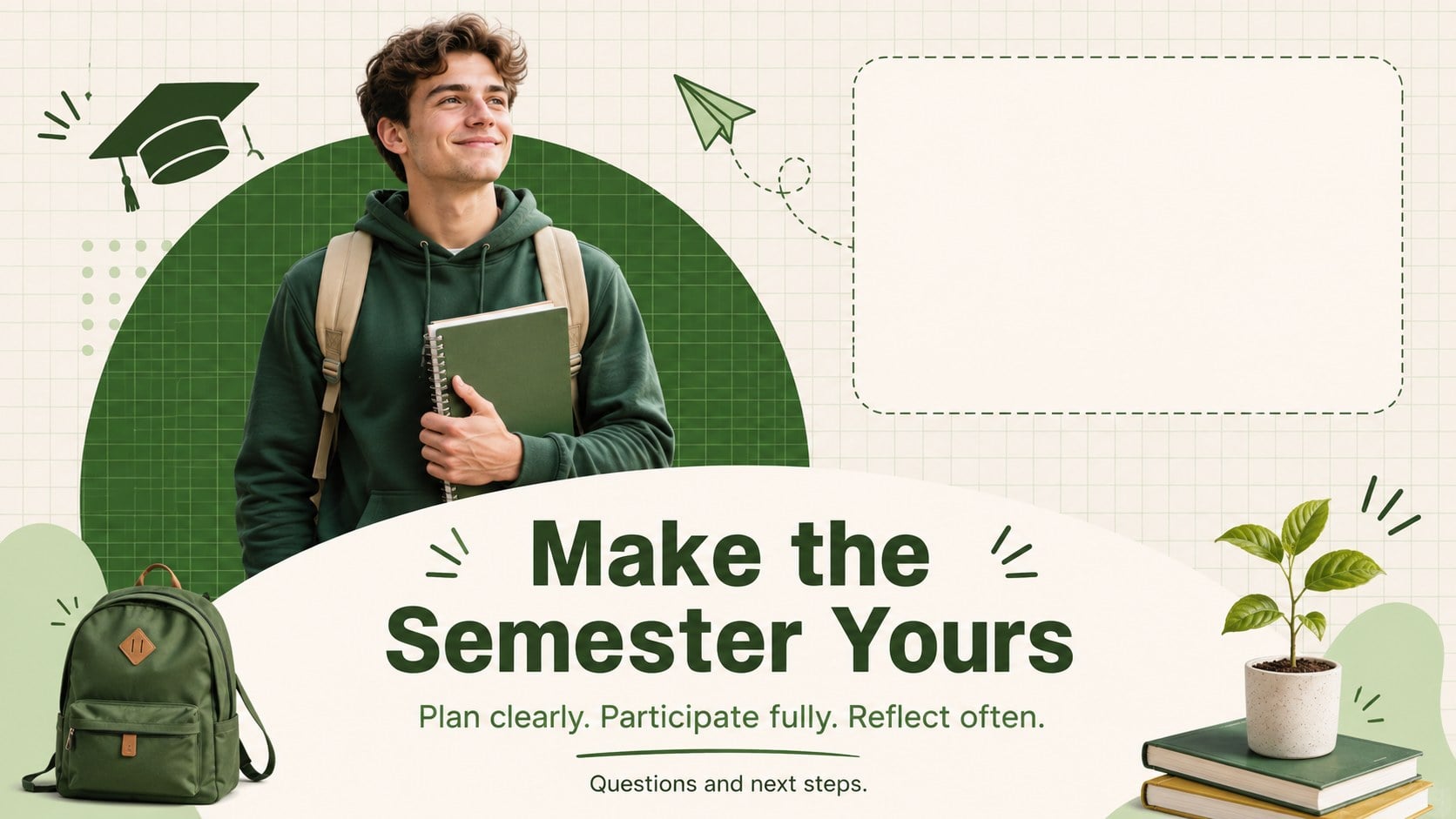 Campus Experience Planner Slides presentation template, slide 15