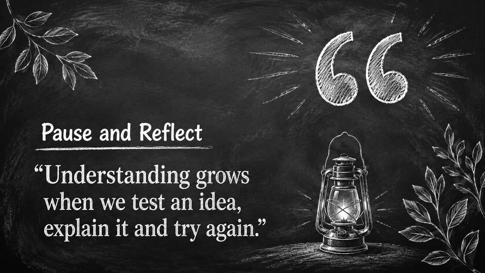 Chalkboard Teaching Slides for Educators presentation template, slide 11