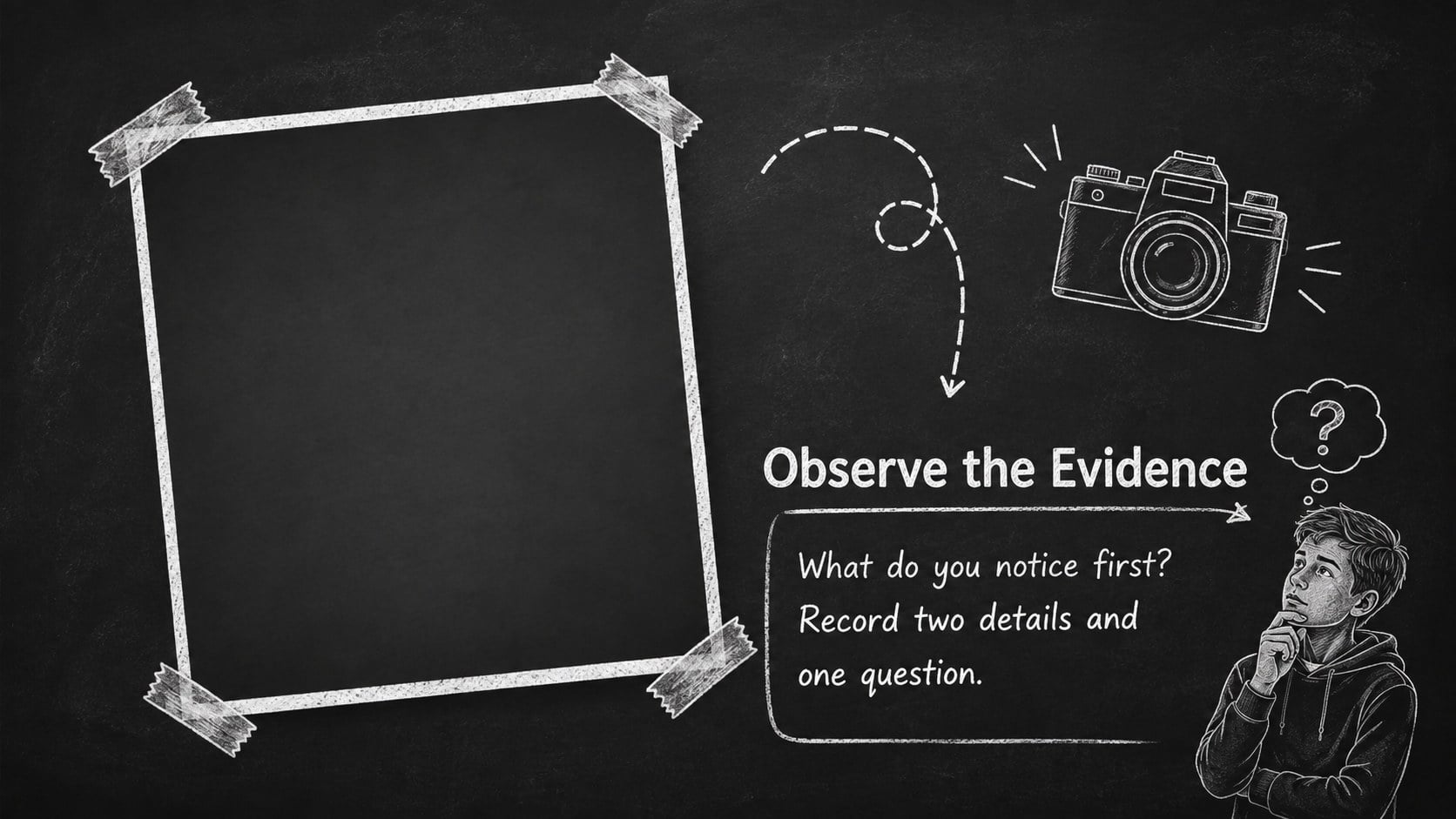 Chalkboard Teaching Slides for Educators presentation template, slide 14
