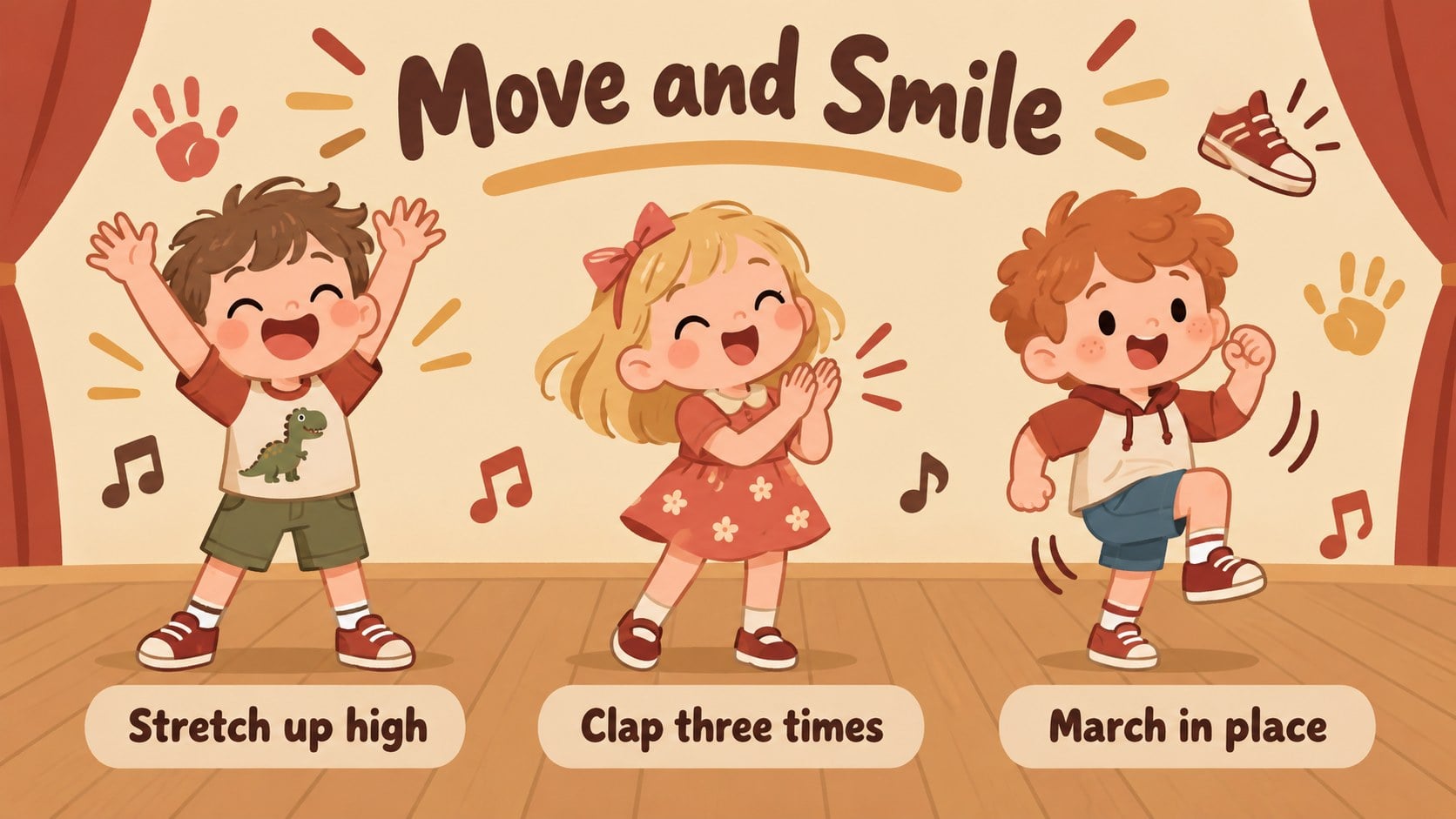 Chibi Preschool Learning Adventure Deck presentation template, slide 10