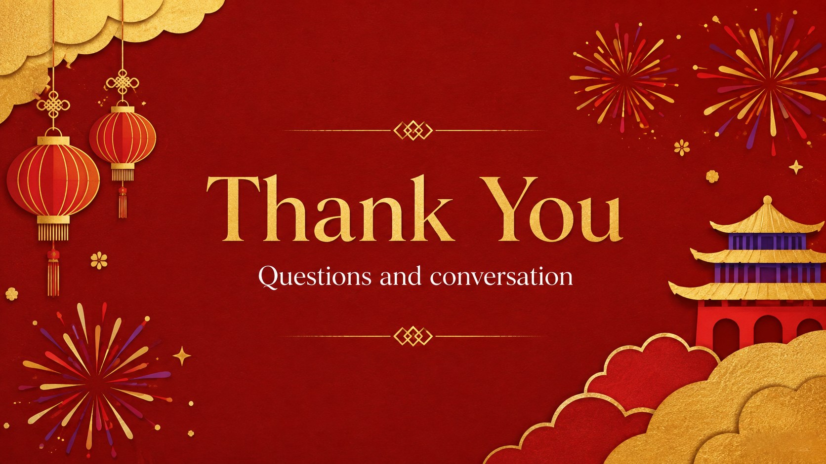 China National Day Holiday Culture Deck presentation template, slide 15