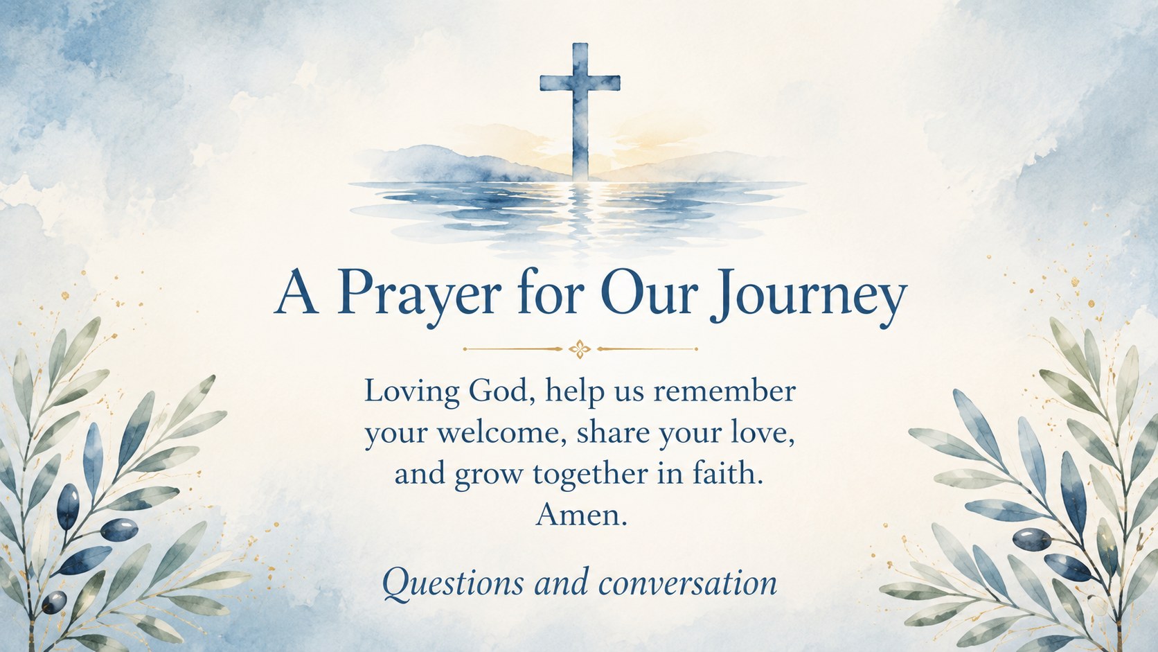 Christian Baptism Teaching Theme presentation template, slide 15
