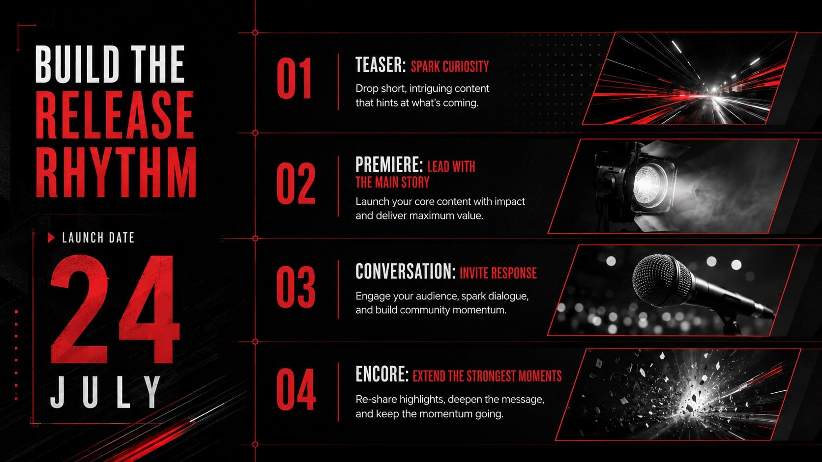 Modelo de apresentação Apresentação Cinematográfica para Streaming, slide 12