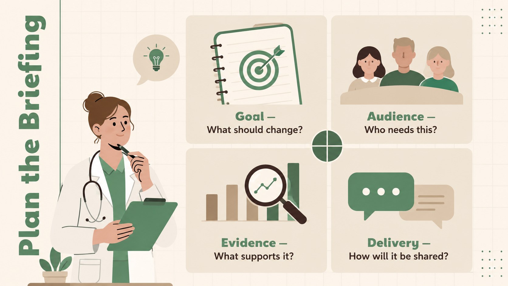 Clinical Care Infographic Deck presentation template, slide 13
