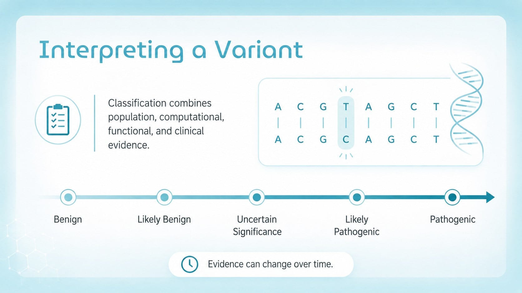 Clinical Genetics Teaching Deck presentation template, slide 8