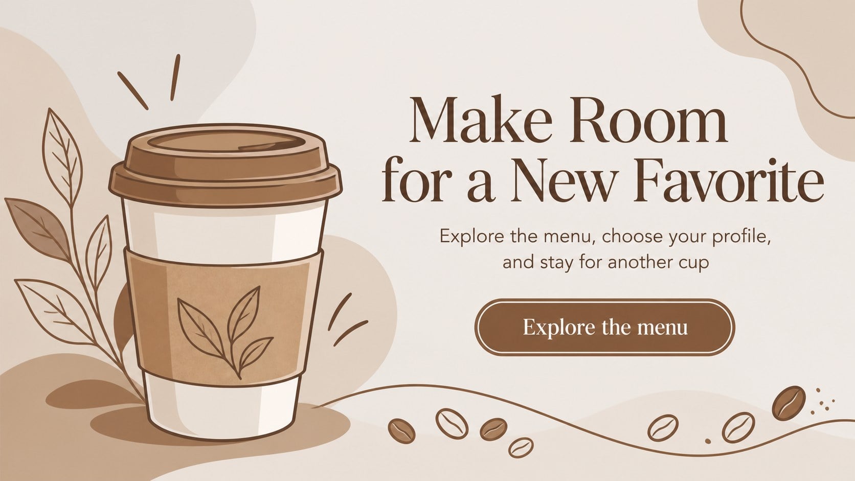 Coffee Shop Menu Slides: A Roaster's Story presentation template, slide 12