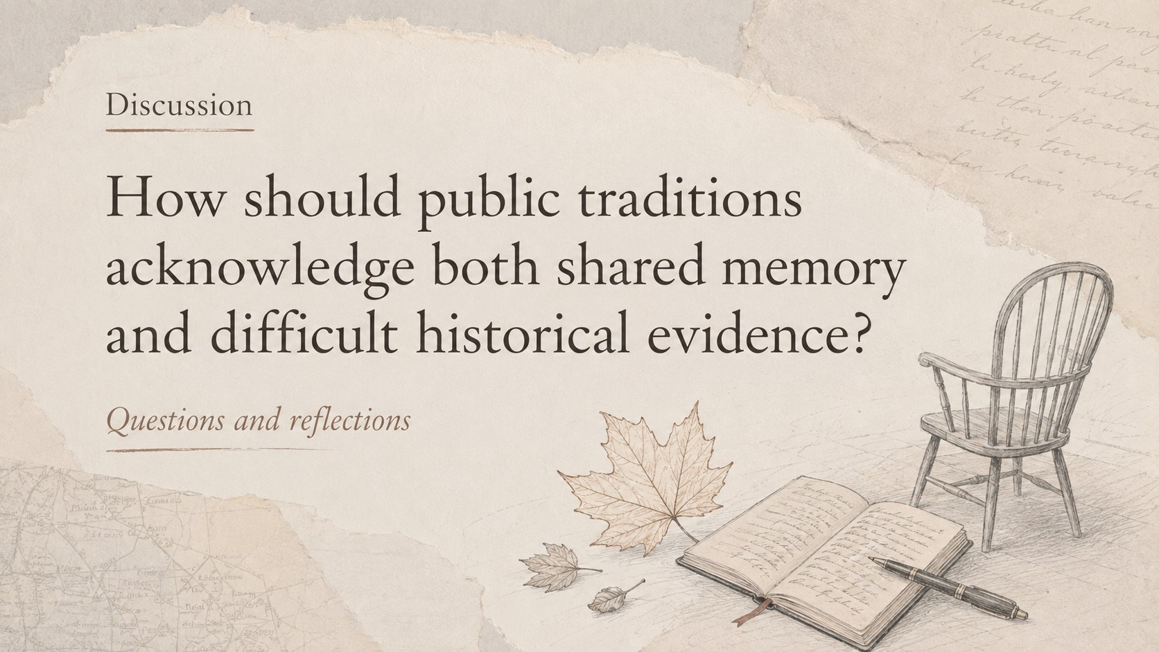 Colonial Thanksgiving History Thesis Deck presentation template, slide 15