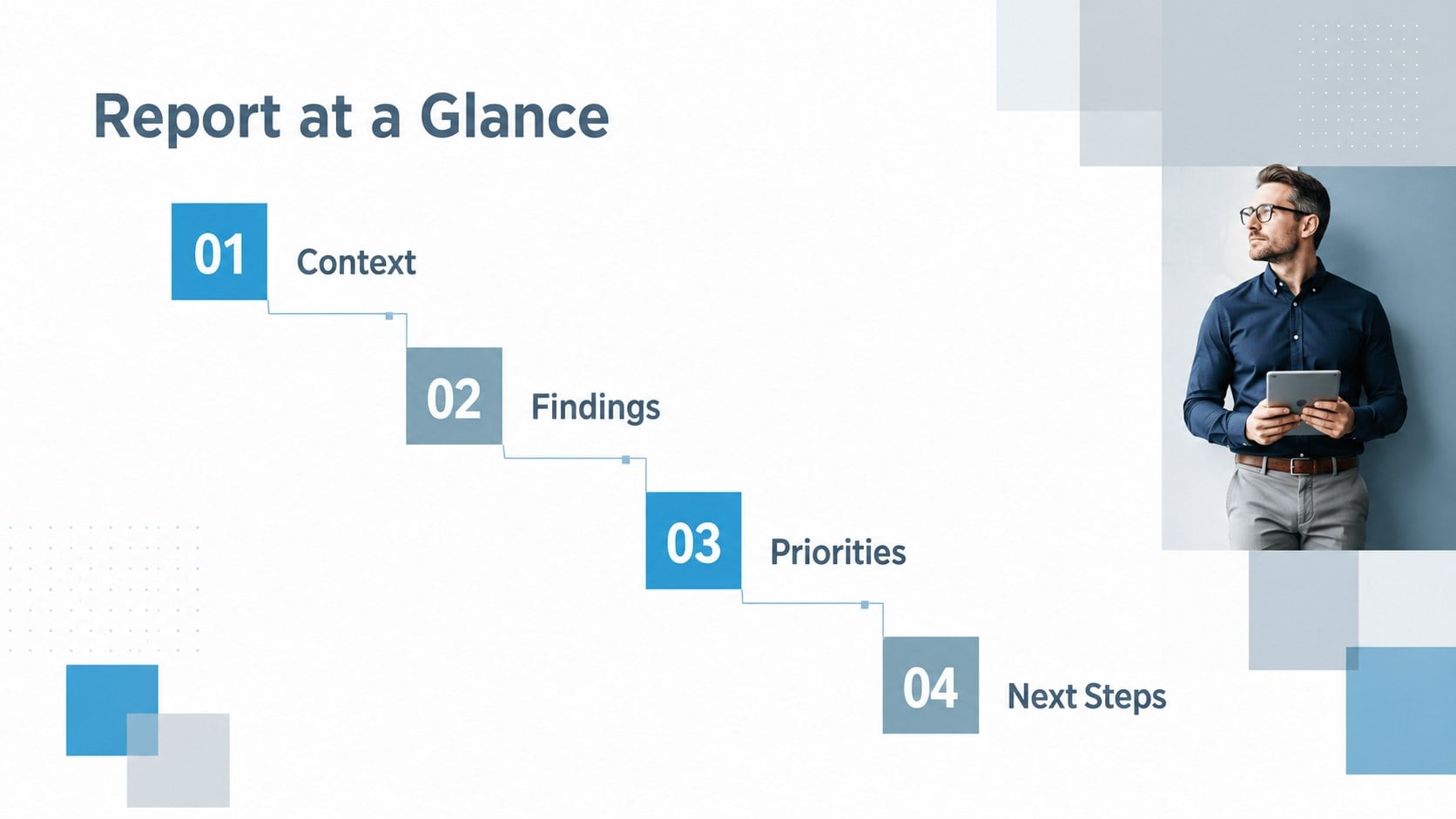 Color Block Slidedoc Kit presentation template, slide 3