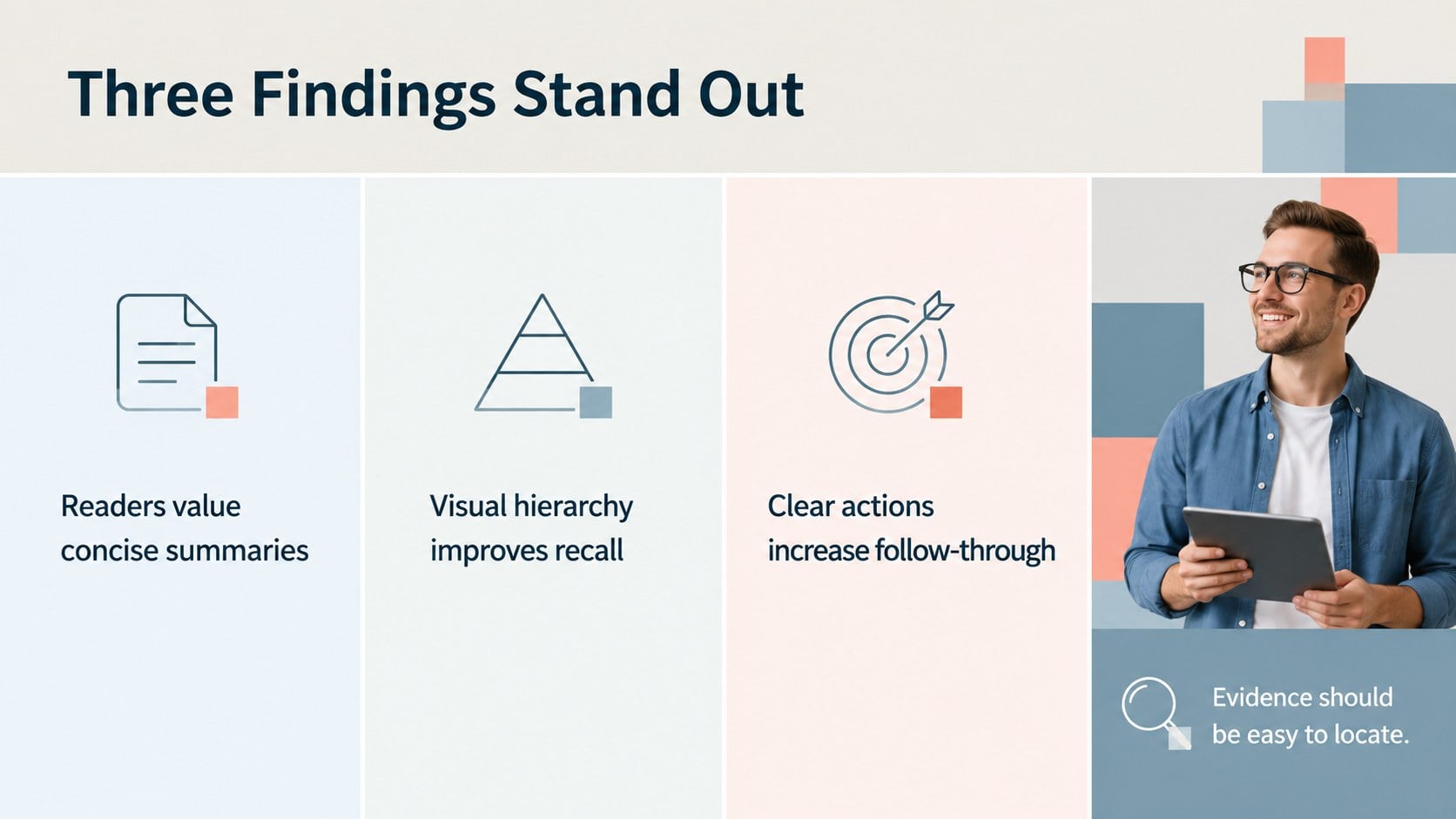 Color Block Slidedoc Kit presentation template, slide 7