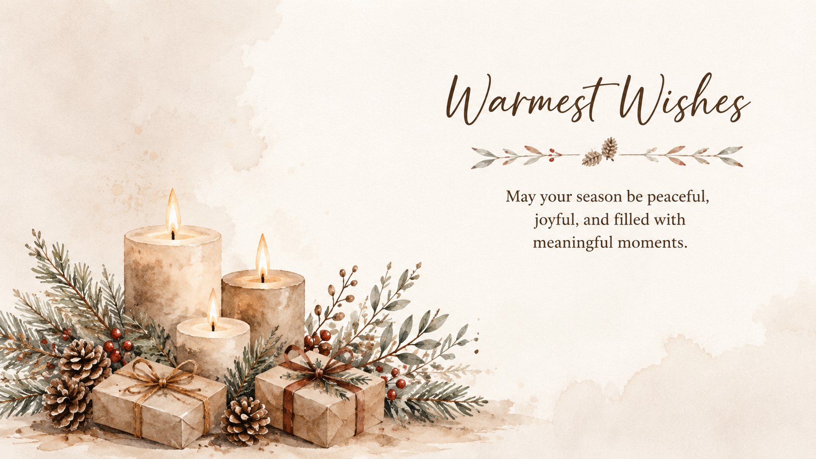 Cozy Holiday Foliage Slide Deck presentation template, slide 16