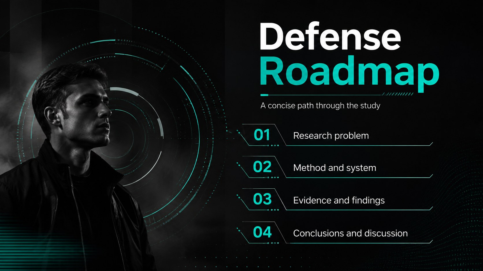 Cyberpunk Thesis Defense Presentation presentation template, slide 13