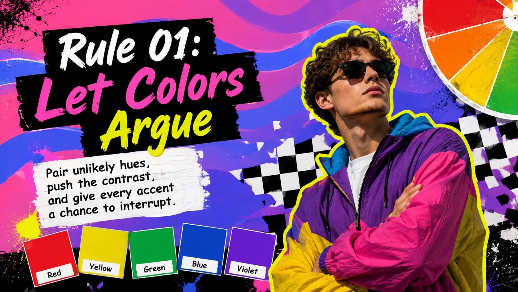 Modelo de apresentação Apresentação com Design Deliberadamente Ruim, slide 4