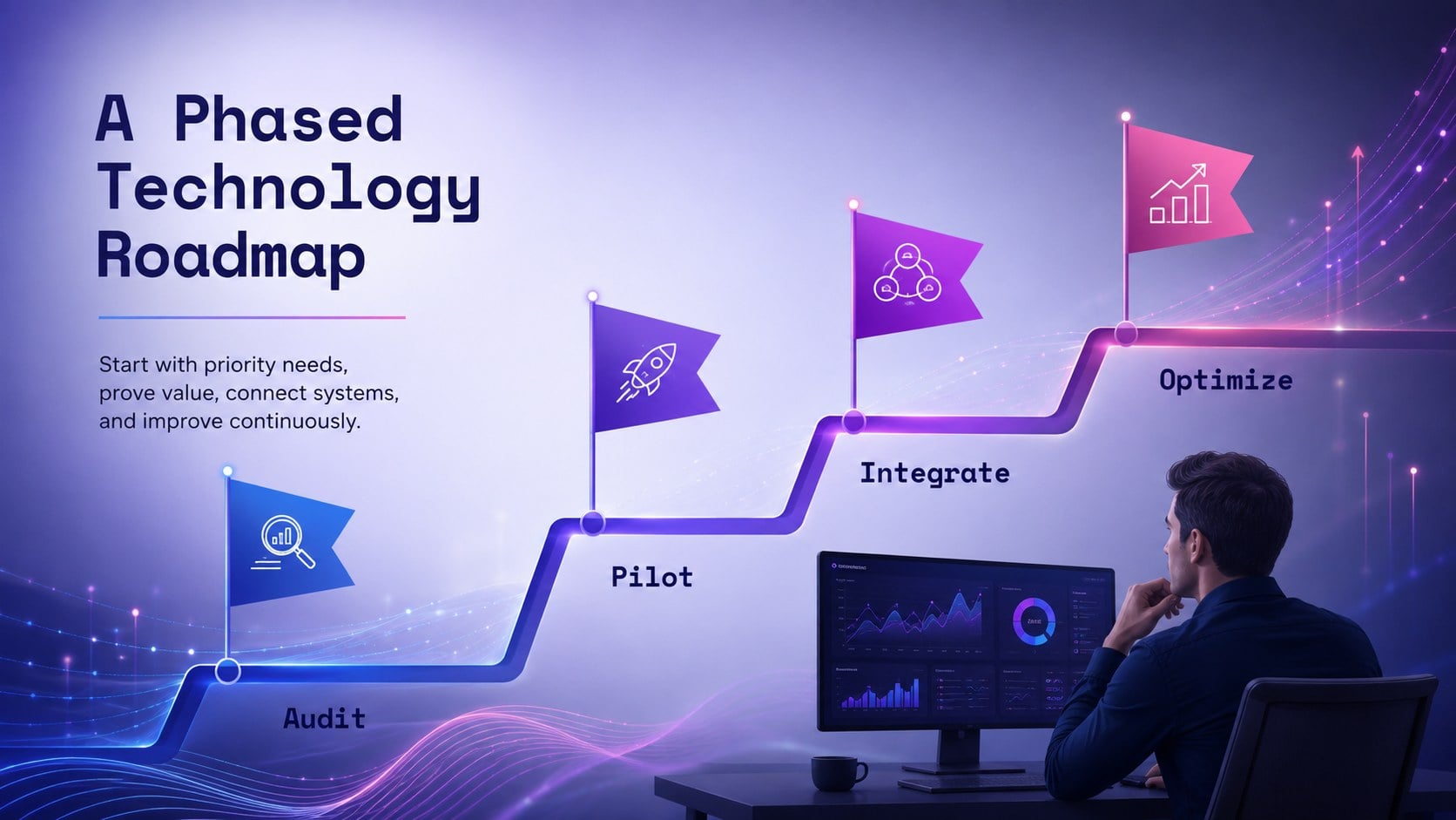 Digital PR Technology Strategy Deck presentation template, slide 13