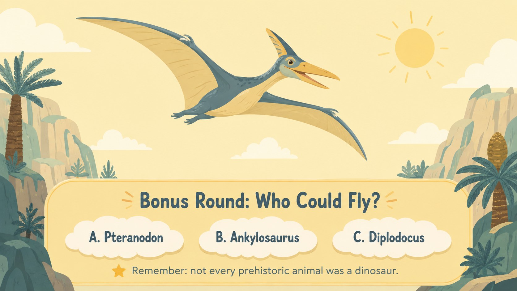 Modelo de apresentação Aventura Pré-Histórica com Dinossauros, slide 12