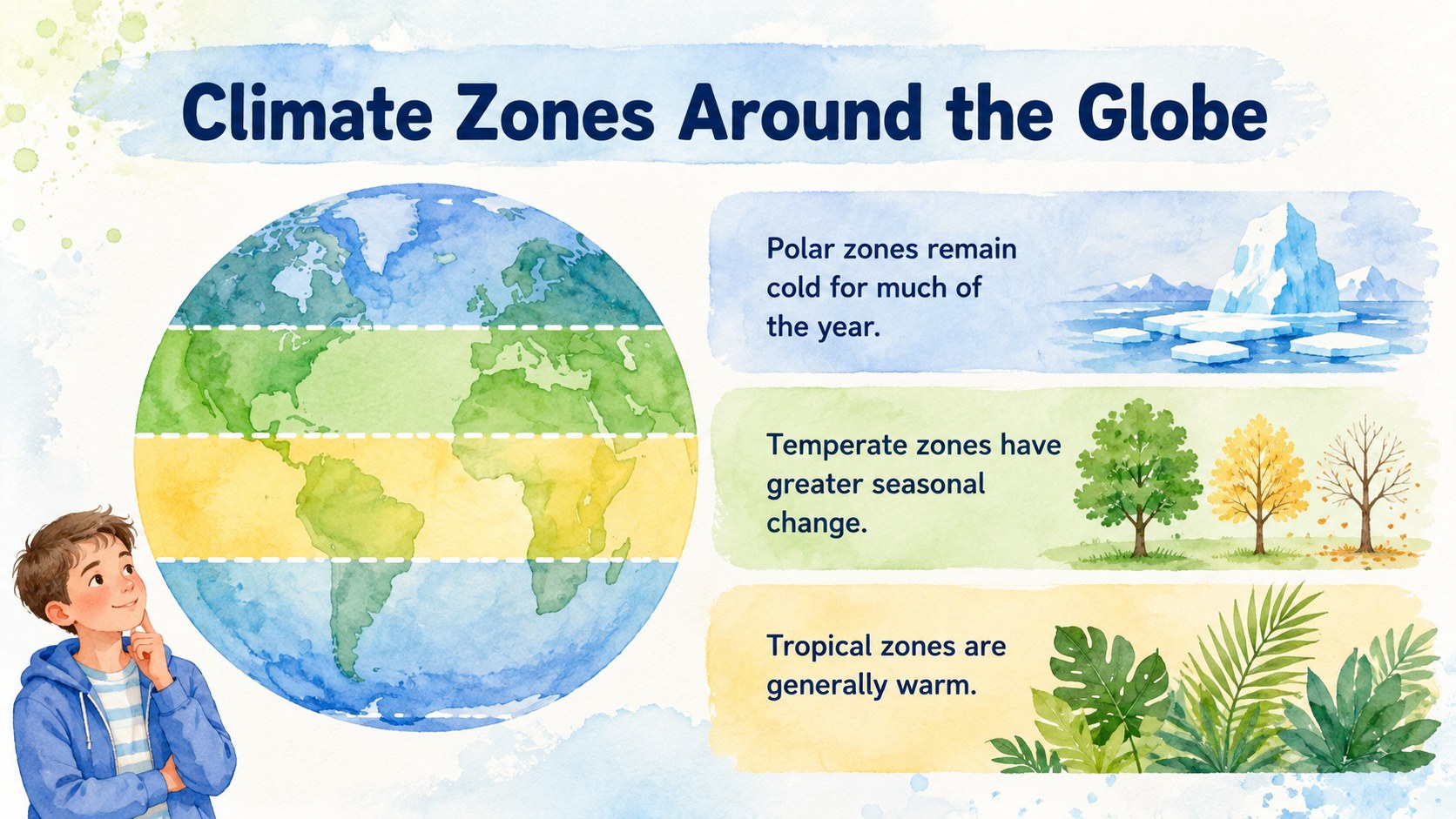 Earth Systems Geography Lesson Deck presentation template, slide 11
