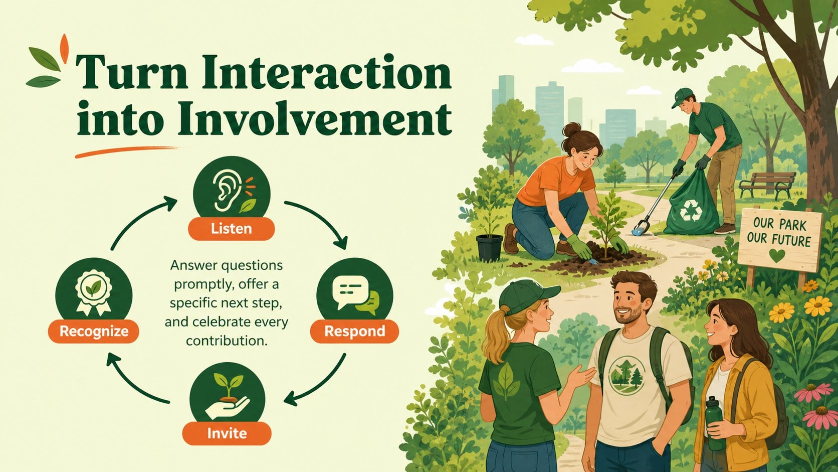 Modelo de apresentação Campanha social para causas ecológicas, slide 10