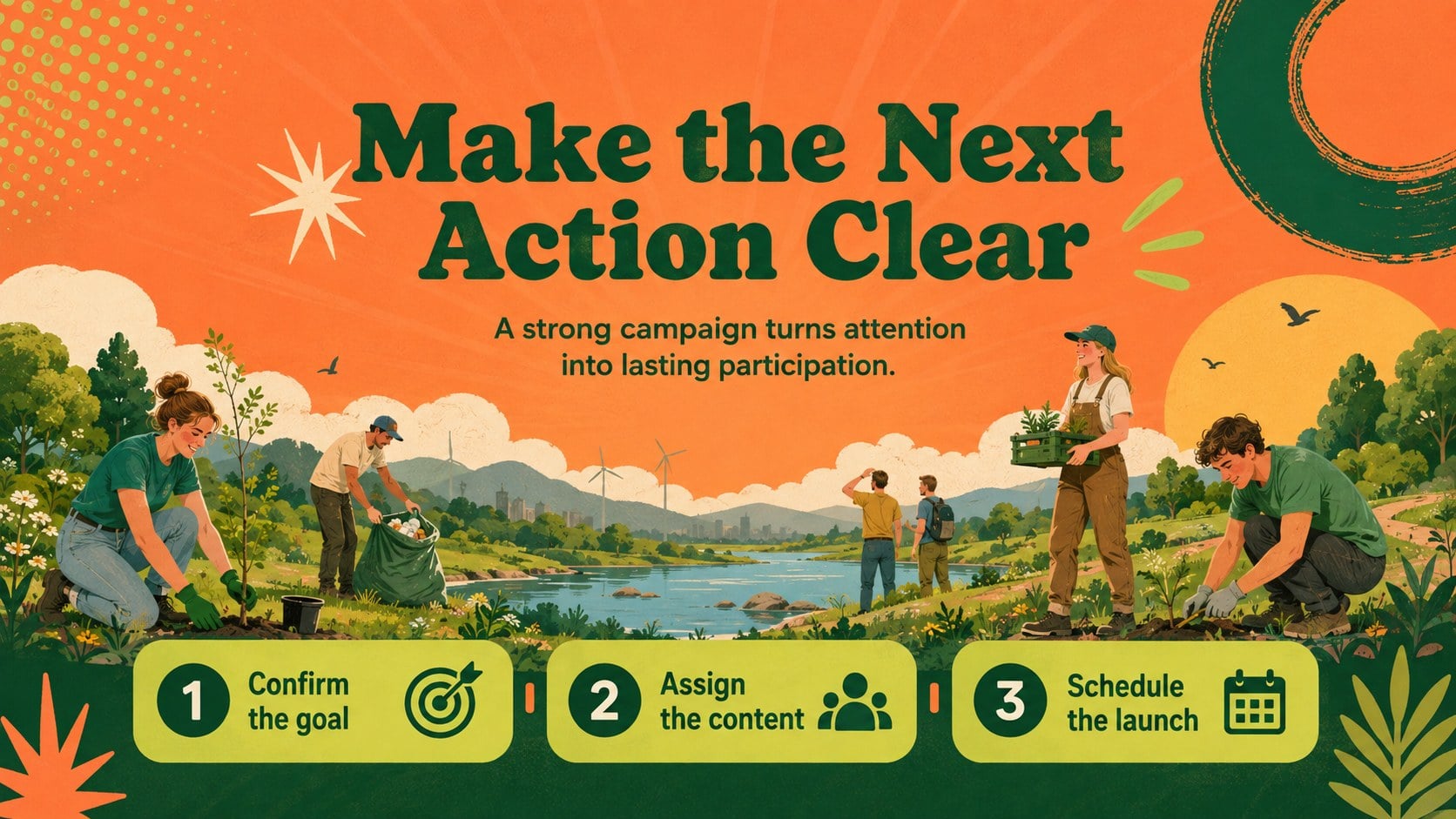 Modelo de apresentação Campanha social para causas ecológicas, slide 15