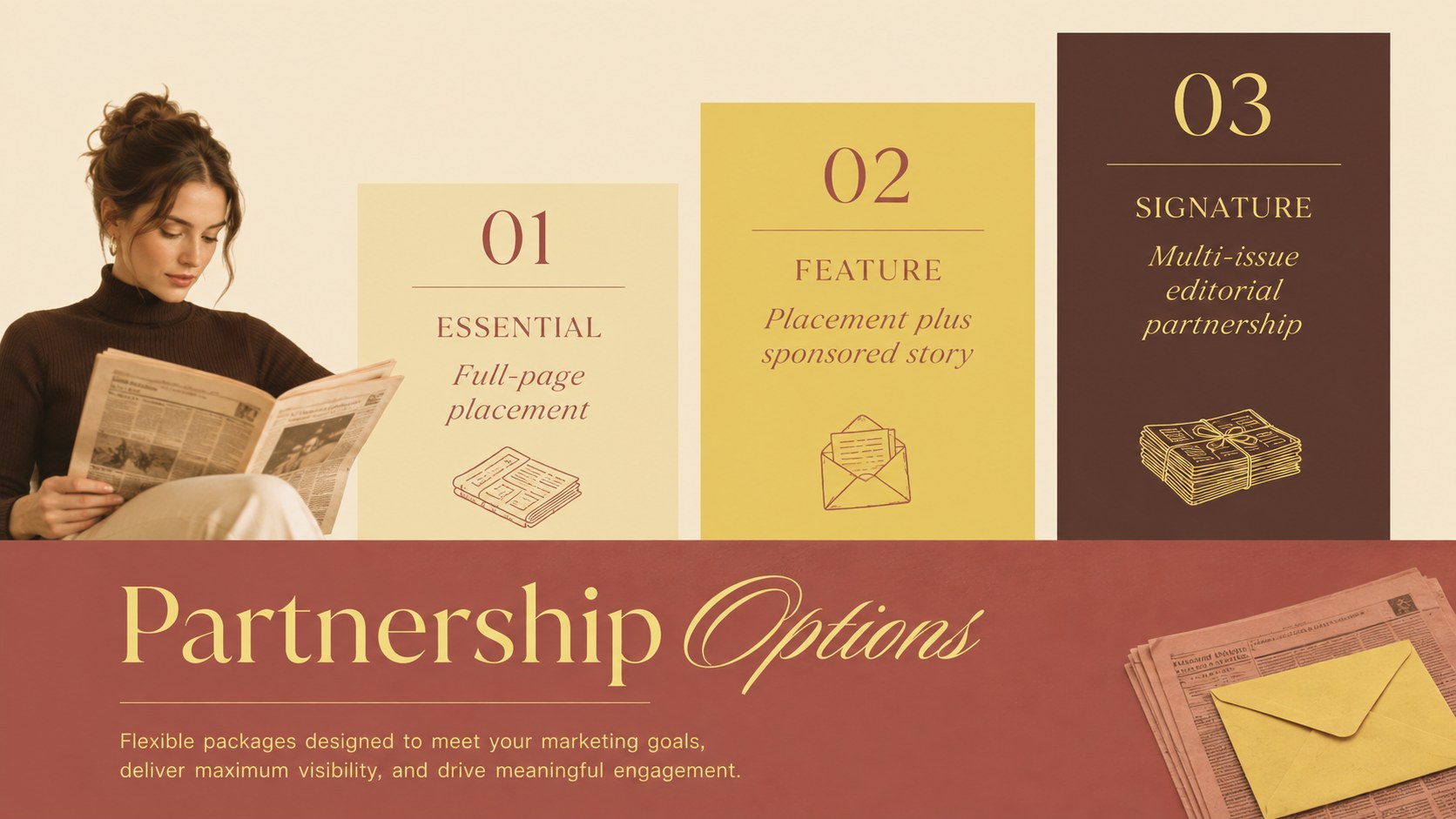 Editorial Publishing Pitch Deck presentation template, slide 10