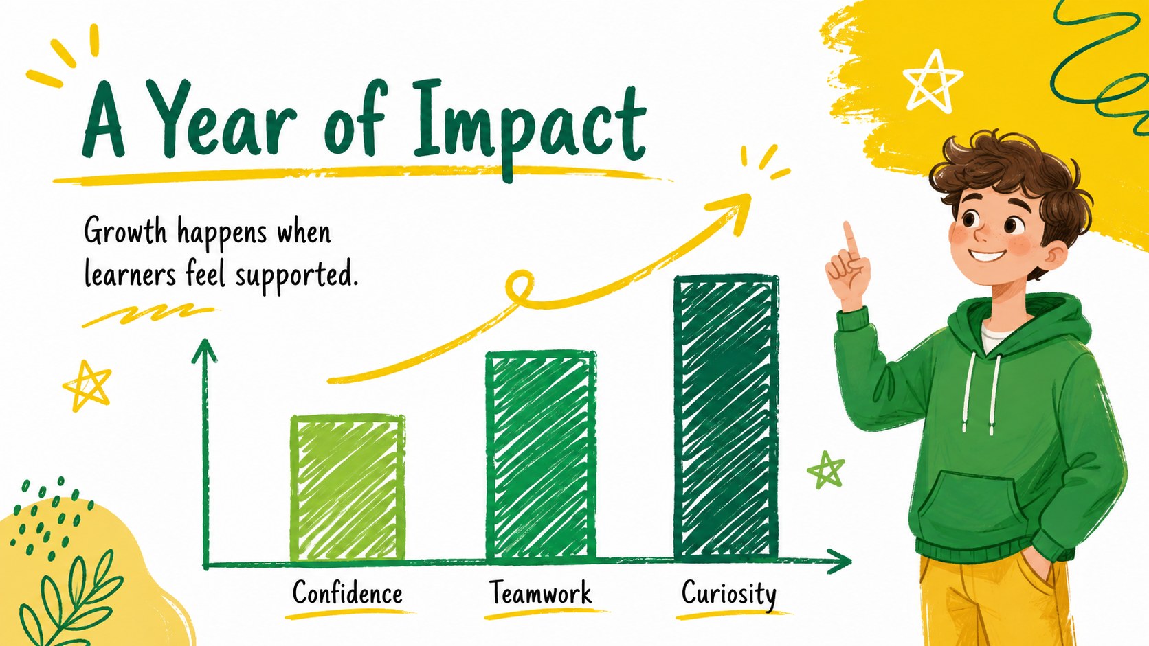 Educator Gratitude Celebration Deck presentation template, slide 11