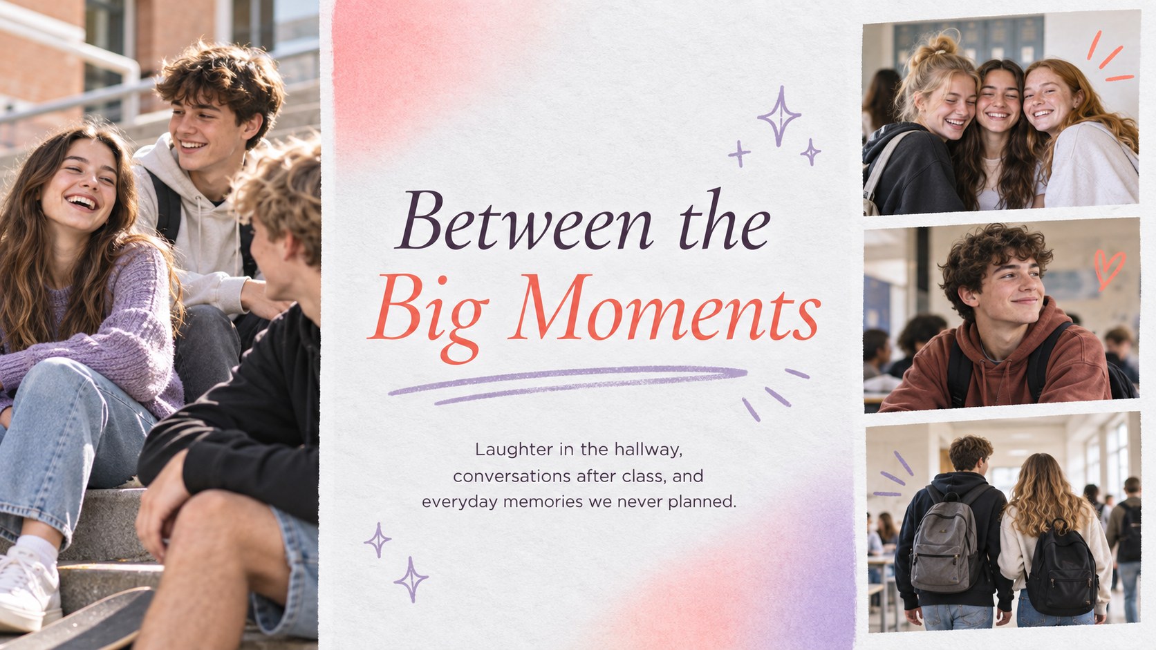 Elegant Gradient School Yearbook Kit presentation template, slide 12